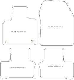 Autoteppiche fuer Opel Astra L Electric 06.2023- MDM Top