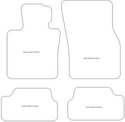 Autoteppiche fuer Mini Mini (F66) C / S 3 Turen 03.2024- MDM Top