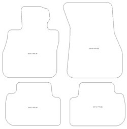 Autoteppiche fuer BMW 2er (F44) Grand Coupe 2025- MDM Top