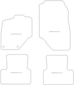 Autoteppiche fuer Opel Grandland Plug-in Hybrid / Electric 2025- MDM Top