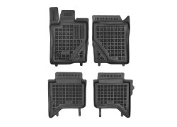 3D Gummimatten fuer Volkswagen Amarok II Double Cab 2023-