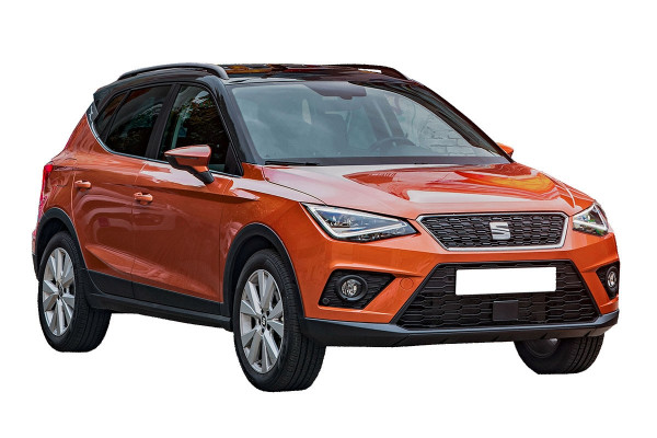 Fußmatten Hohe 3D Automatten für Seat Arona 2017-2021 Schrägheck Beige