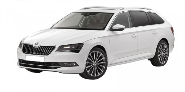 Kofferraumwanne fuer aus Antirutsch Skoda Superb IV Wagon Plug-in