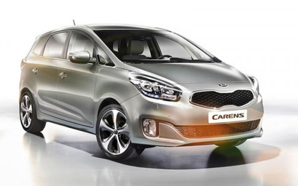 Kofferraummatte Laderaumwanne Kofferraumwanne für Kia Carens ab 2013