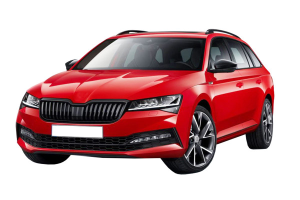 Kofferraumwanne fuer aus Antirutsch Skoda Superb IV Wagon Plug-in