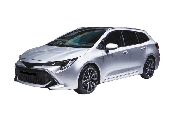 Kofferraumwanne Toyota Corolla XII (E210) Touring Sports aus  Antirutsch-Plastik (auch Hybrid) 2019